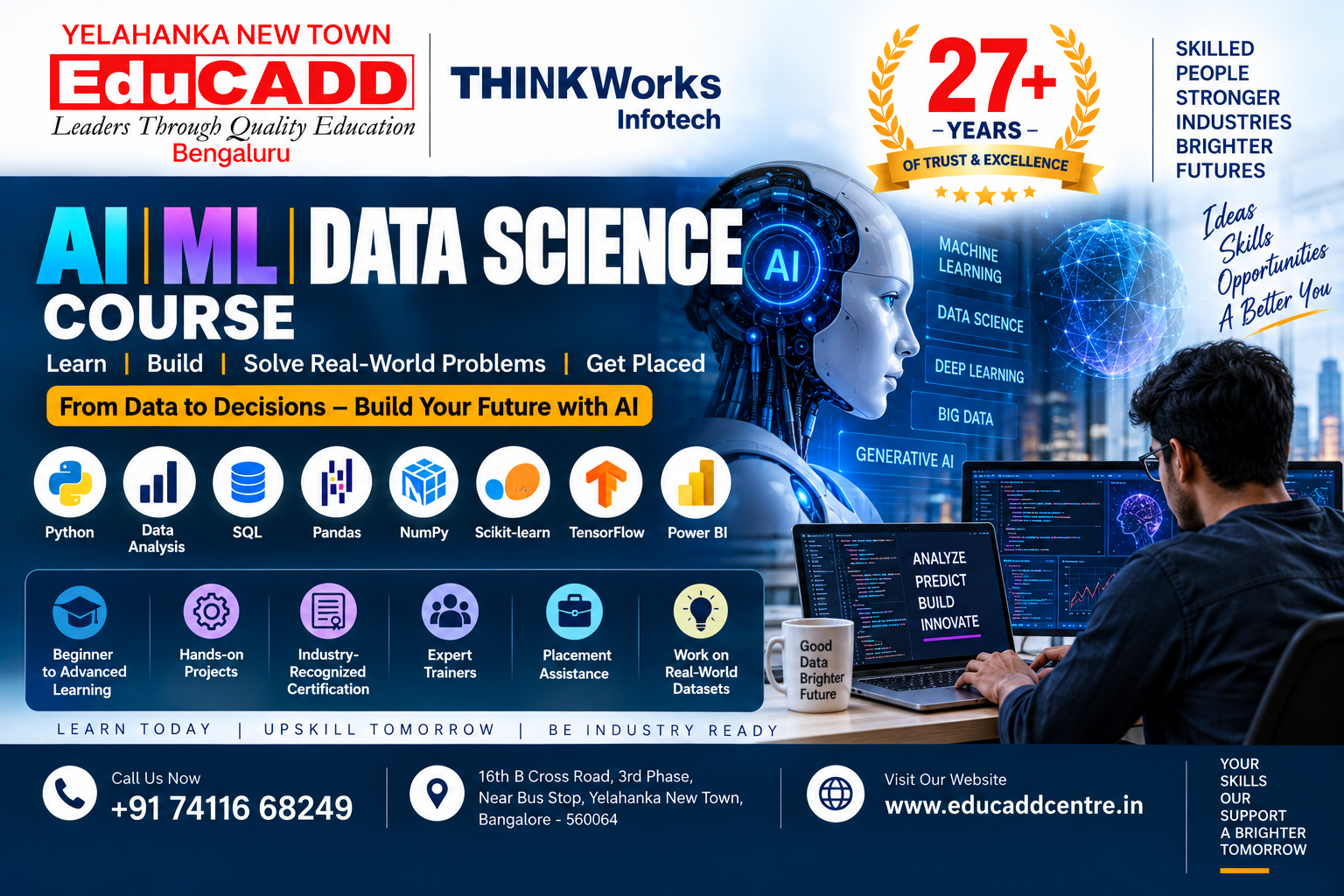 AI ML and Data Science Course in Yelahanka Bangalore