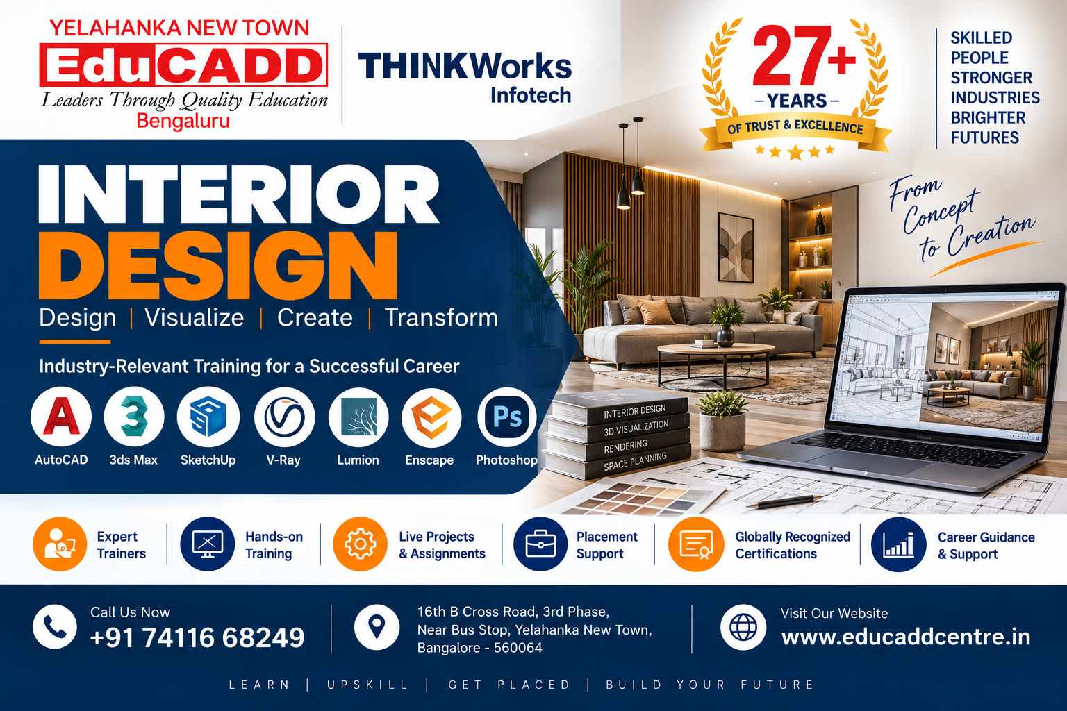 Interior Design Course in Yelahanka Bangalore