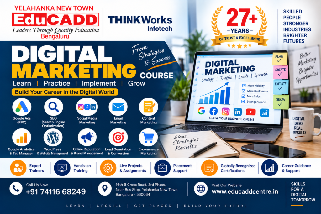 Digital Marketing Course in Yelahanka Bangalore